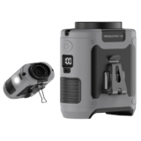 מאוורר נייד עם תופסן ומטען מובנה